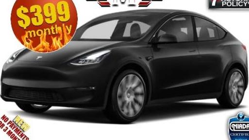 TESLA MODEL Y 2020 5YJYGDEE1LF044427 image